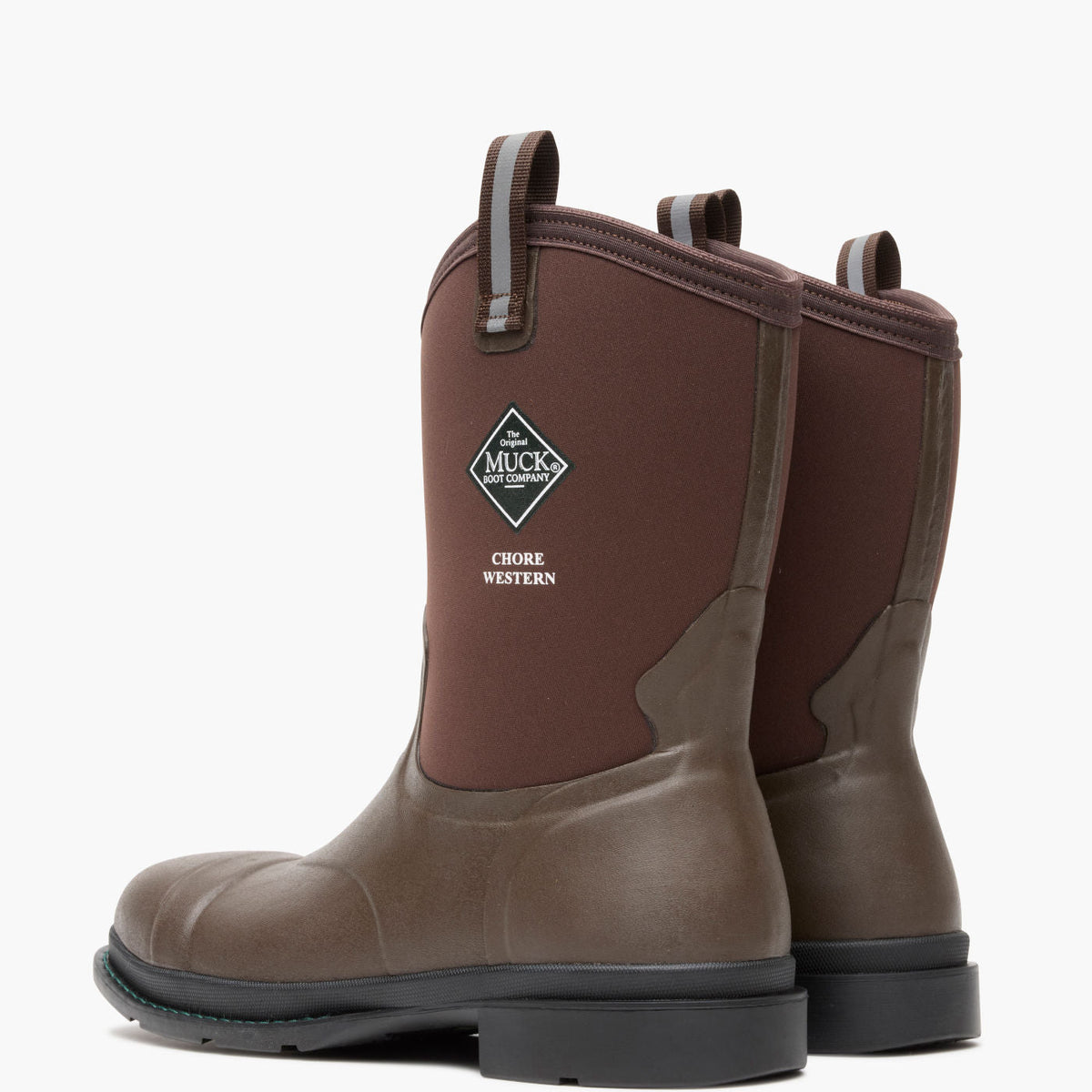 Men's Chore Western Alloy Toe Work Boot - back