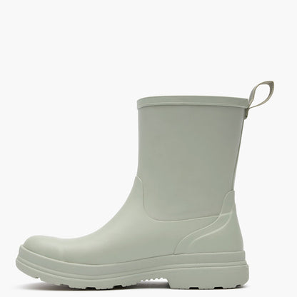 Rainscape Women's Short Rain Boot MRS08W31 Light green rain boot on a white background