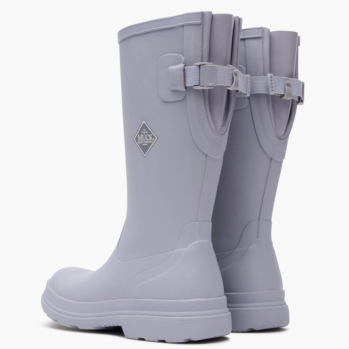 Muck Boot Rainscape Women's Tall Adjustable Rain Boot Periwinkle Back Pair
