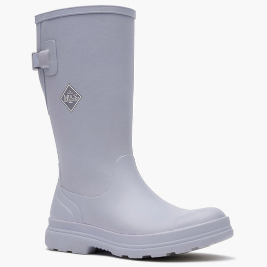 Muck Boot Rainscape Women's Tall Adjustable Rain Boot Periwinkle angle
